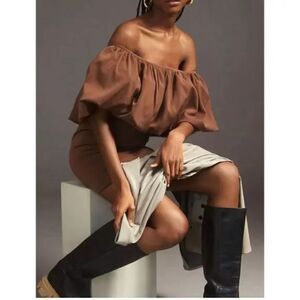 Nikita Mhaisalkar Off-The-Shoulder Bubble Dress NWT